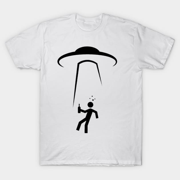 Drunken ufo T-Shirt by StrangeBrewpodcast